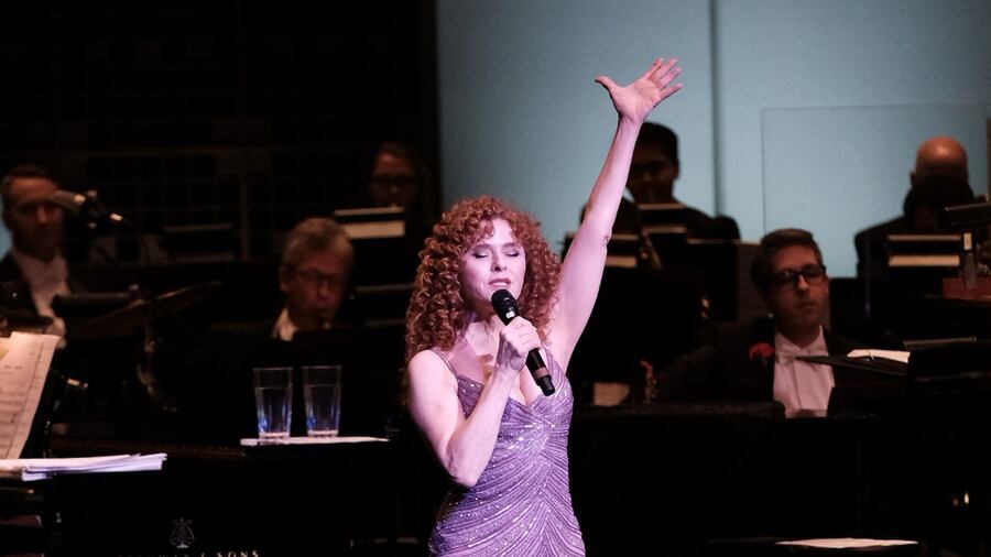 Bernadette Peters playing live